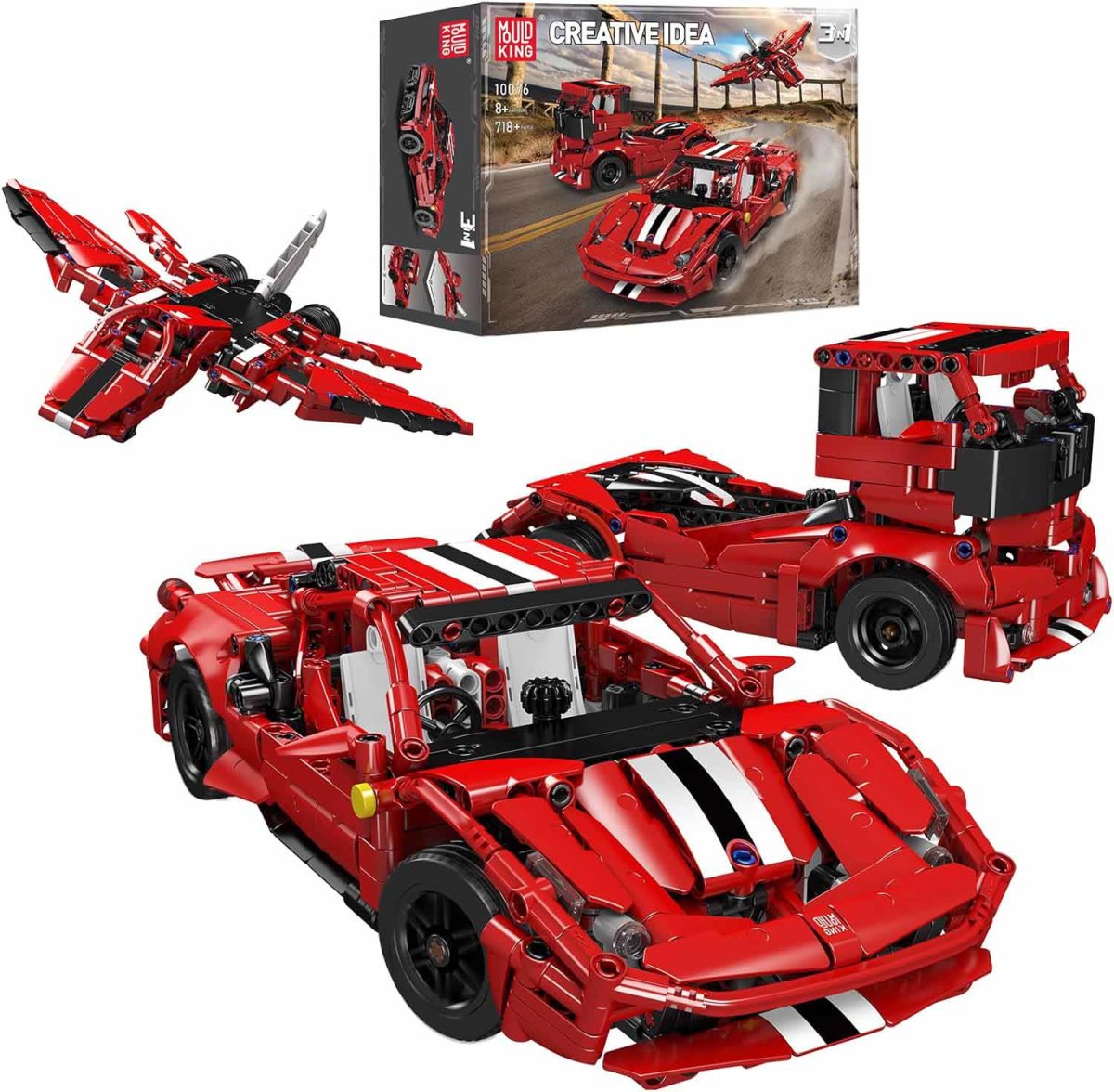 Mould King 10076 Creative 3-in-1 Transformation
