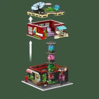 Mould King 16056 Flower Shop