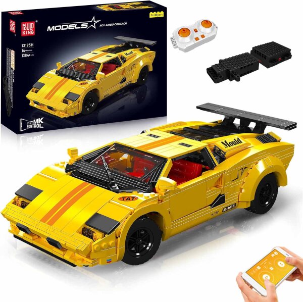 Mould King 13195 Coutach Yellow inkl. RC