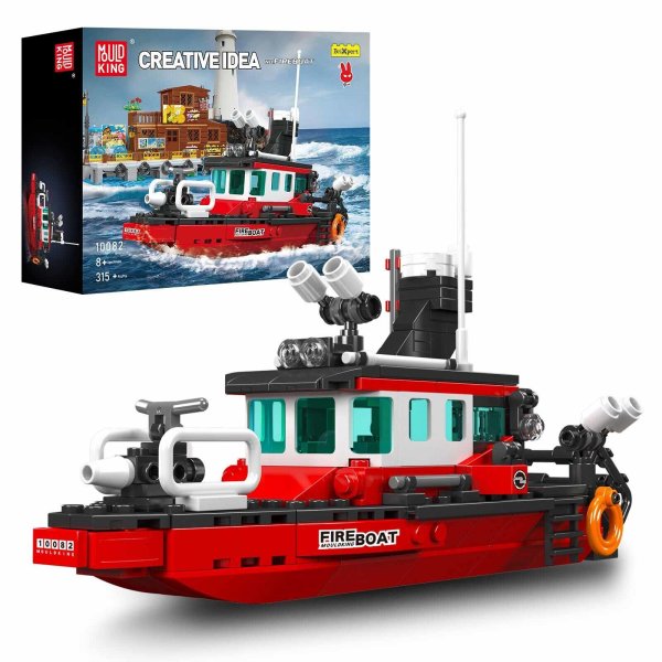 Mould King 10082 Fireboat