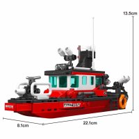 Mould King 10082 Fireboat