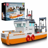 Mould King 10083 Fishing Boat