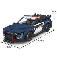 Mould King 15073 Transforming Car-Barricade