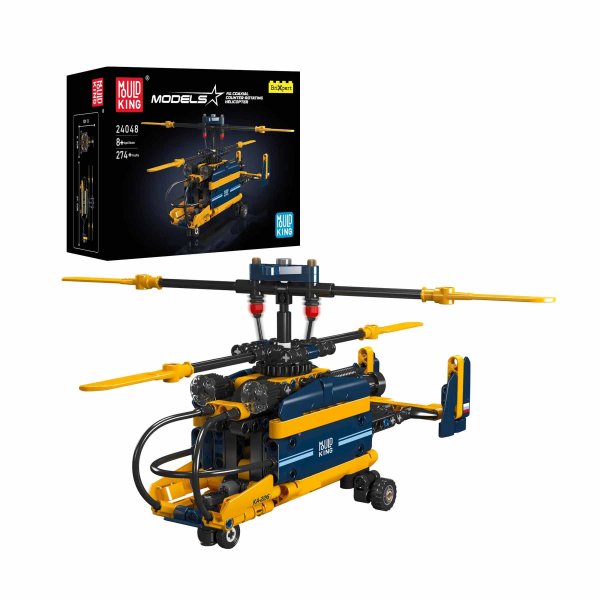 Mould King 24048 Coaxial Counter-Roatating Helocopter