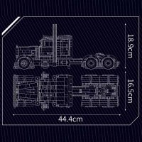 Mould King 10037 American Truck