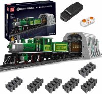Mould King 12024 4-4-0 steam locomotive