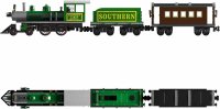 Mould King 12024 4-4-0 steam locomotive