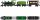 Mould King 12024 4-4-0 steam locomotive