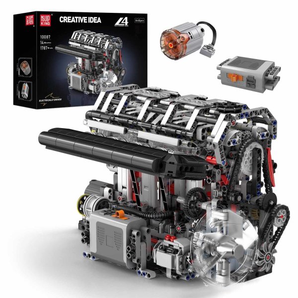 Mould King 10087 L4 Engine