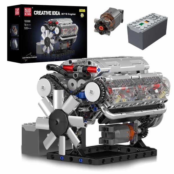 Mould King 10088 V8 Engine