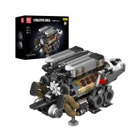 Mould King 10131 BGT W16 Engine