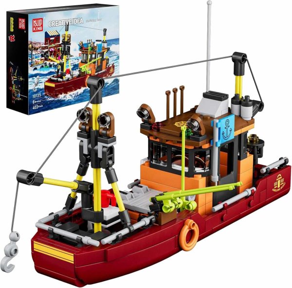 Mould King 10135 Fishing Boat