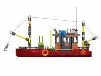 Mould King 10135 Fishing Boat