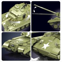 Mould King 20035 M26 Pershing Tank