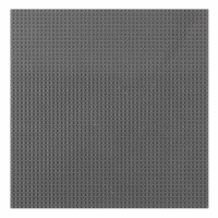 BR1CKS Baseplate Dark Stone Grey 50x50