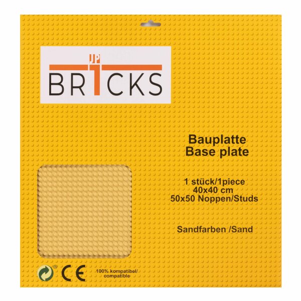 BR1CKS Baseplate Sand 50x50