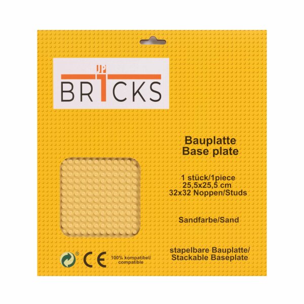 BR1CKS Baseplate Sand 32x32