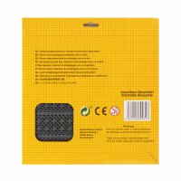 BR1CKS Baseplate Dark Stone Grey 32x32 2er