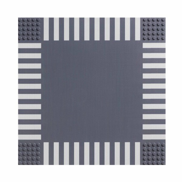 BR1CKS Baseplate Kreuzung 32x32