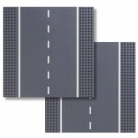 BR1CKS Baseplate Gerade 32x32 2er