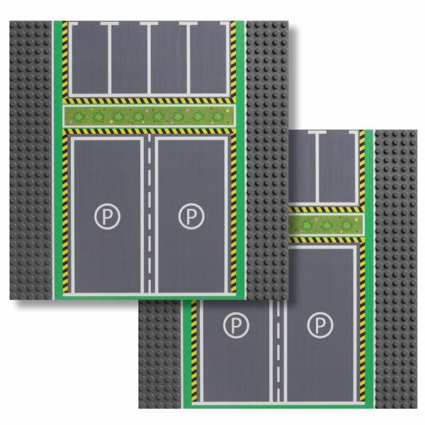 BR1CKS Baseplate Parkplatz 32x32 2er