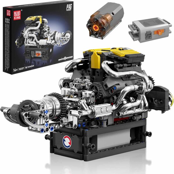 Mould King 10207 PAG Supercar V12 Engine