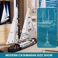 Mould King 10194 Modern Sailboat