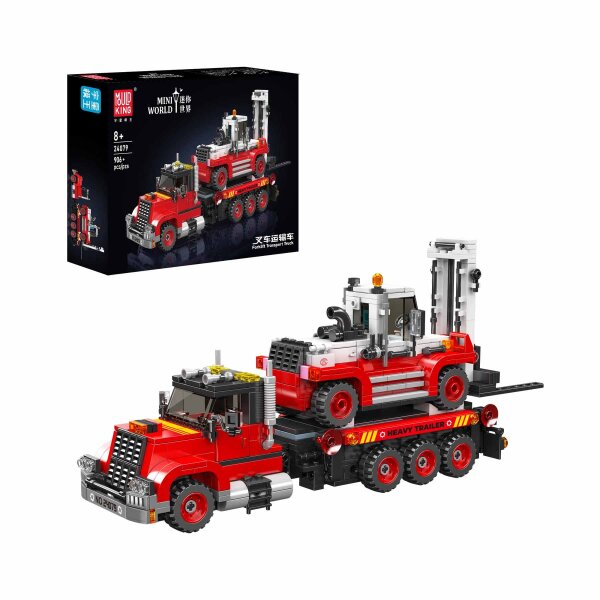 Mould King 24079 Forklift Transport Truck