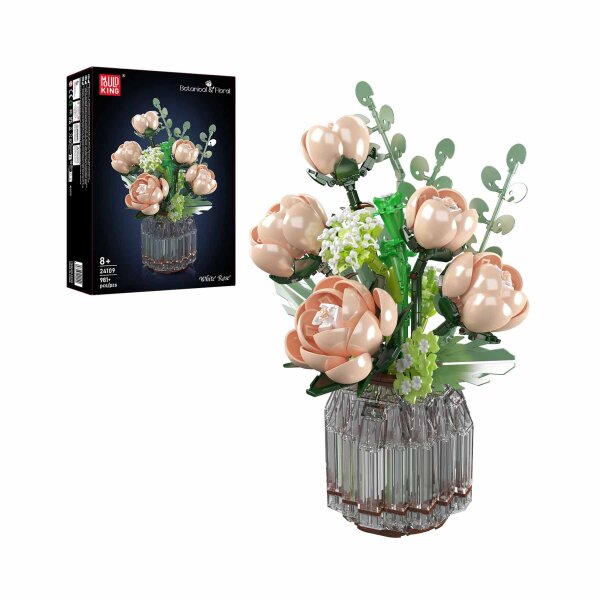 Mould King 24109 White Rose