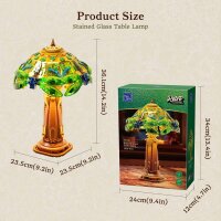 Pantasy 85042 Stained Glass Table Lamp