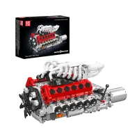 Mould King 10210 Naturally Aspirated V12 Engine