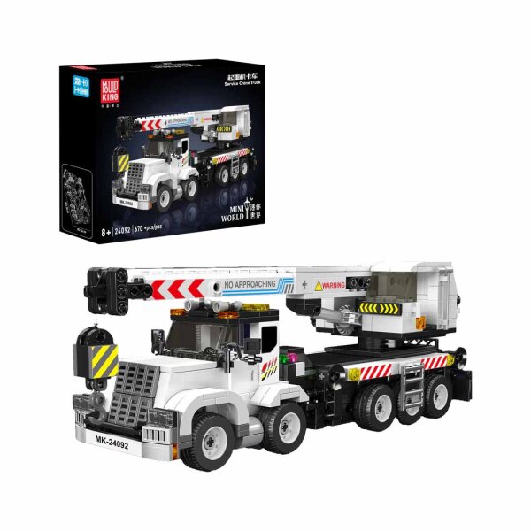 Mould King 24092 Service Crane Truck