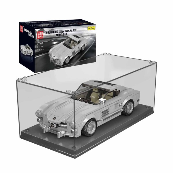 Mould King 27037 Vintage Sportwagen inkl. Showcase