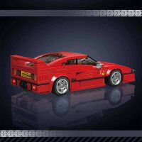 Mould King 27038 F40 Sportwagen inkl. Showcase