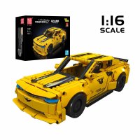 Mould King 15081 Bumblebee Pull Back Sportcoup&eacute;...