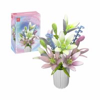 Mould King 10057 Vibrant Dream Liles Lilien...