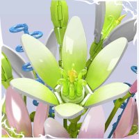Mould King 10057 Vibrant Dream Liles Lilien Blumenstrau&szlig;